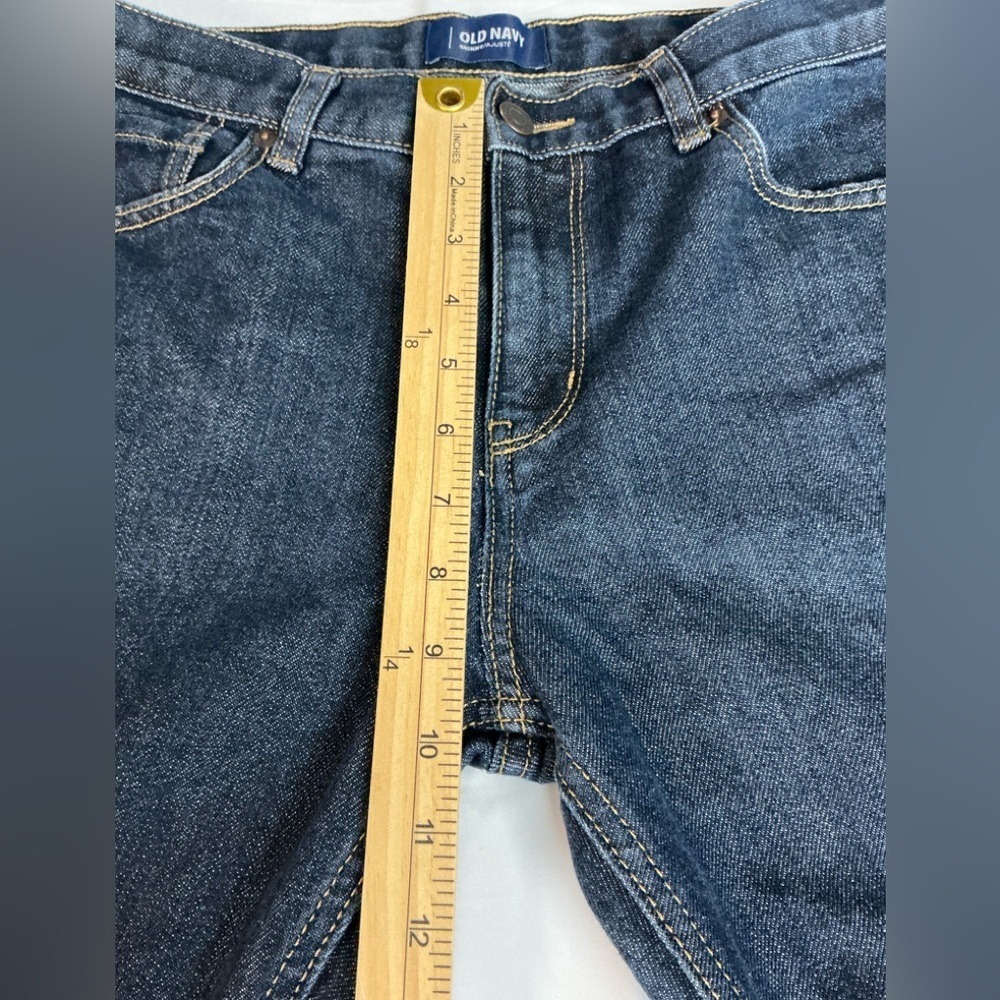 Old Navy Kids' Dark Blue Denim Jeans size 18 Regular - Picture 8 of 10